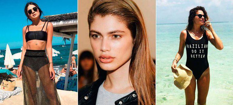 A ‘instagramer’ brasileira Thassia Naves, a modelo transgênero Valentina Sampaio e Adriana Degreas