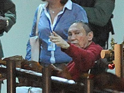 Noriega, durante seu rendimento a prisão em dezembro de 2011