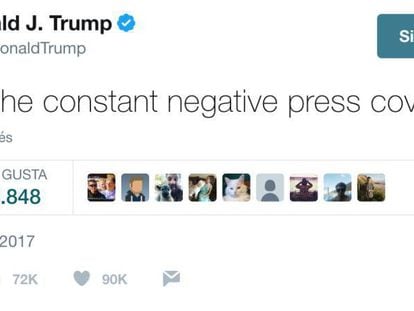 “Covfefe”: um misterioso tuíte de Trump à meia-noite incendeia a internet