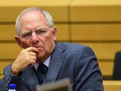 O ministro alemão das Finanças, Wolfgang Schäuble.