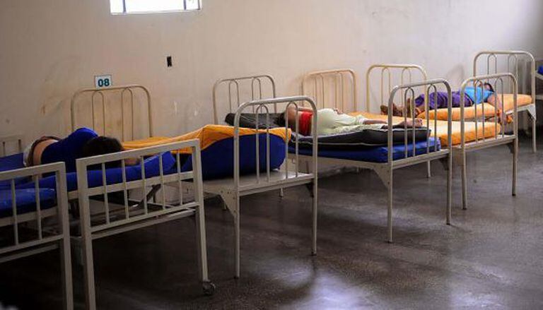 Um hospital psiquiátrico em Manaus.