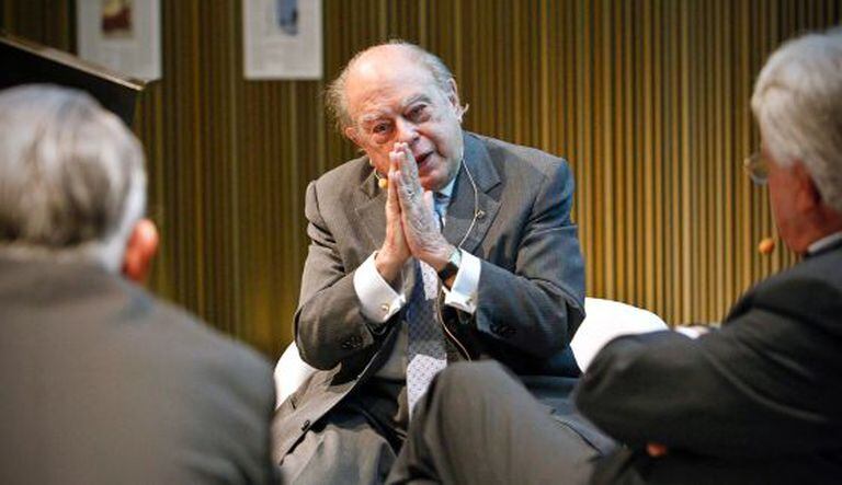 Jordi Pujol, no Museu de Arte Contemporânea em 2012.