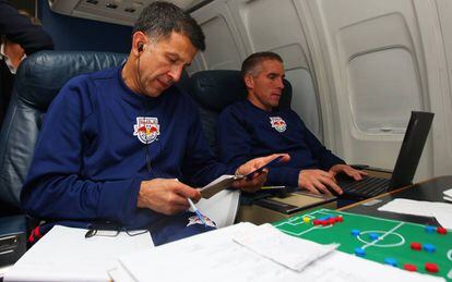 Osorio em 2008, quando dirigia o New York Red Bulls.