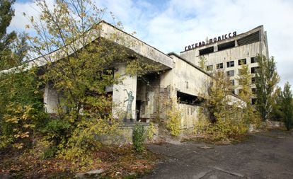 Em Pripyat a natureza reconquistou a cidade.
