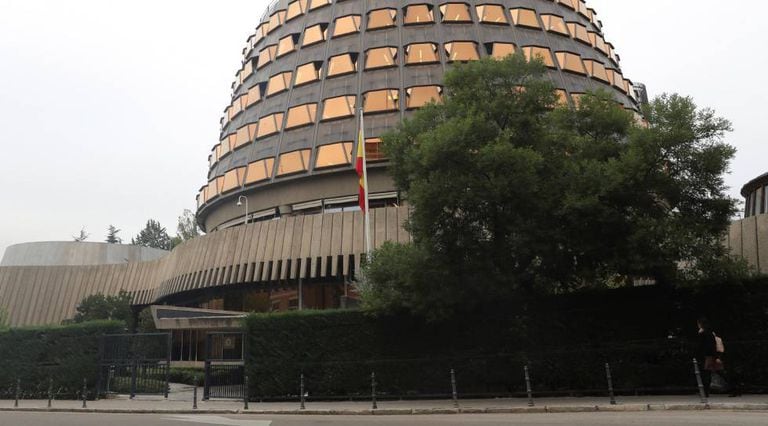 Fachada do Tribunal Constitucional, situado em Madri.