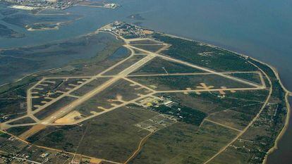 Base aérea de Montijo, onde se projeta o novo aeroporto.