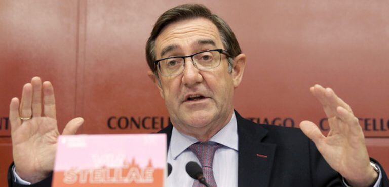 O ex-prefeito de Santiago de Compostela, Ángel Currás, na semana passada.