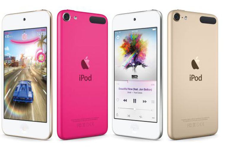 O novo iPod Touch recém apresentado.