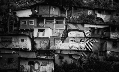 Vista do bairro de Catia, no município Libertador, em Caracas.