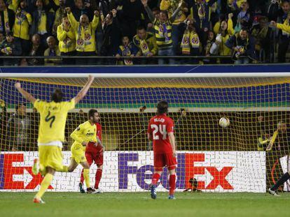 Gol do Villarreal no último minuto de jogo na Espanha.