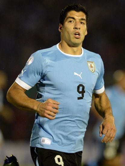 Luis Suárez, ícone uruguaio.