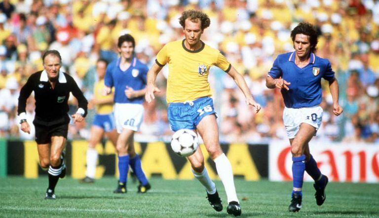 Falcão, na partida contra a Itália.