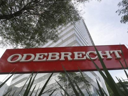 A sede da construtora Odebrecht em São Paulo (Brasil).