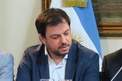 O subsecretário-geral da presidência da Argentina, Valentín Díaz Gilligan, em Buenos Aires, em novembro de 2016