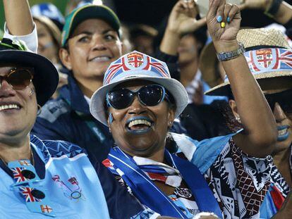 Fiji enlouquece com sua primeira medalha olímpica (ainda por cima, de ouro)