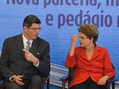 Joaquim Levy e Dilma Rousseff