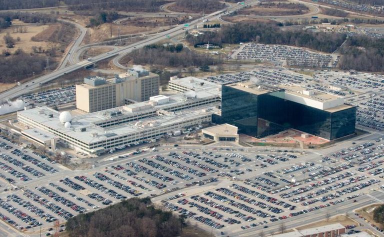 Sede da NSA em Fort Meade, Maryland.