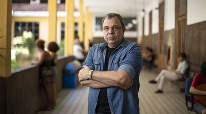 O historiador Carlos Fico, fotografado no Instituto de Filosofia e Ciências Sociais da UFRJ.