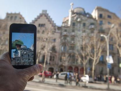 Um aplicativo para visitar os pontos turísticos de Barcelona.