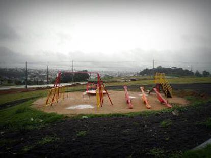 Futuro Parque Medellín está em obras e deve ser inaugurado até o fim do ano.