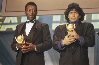 Pelé, Diego Maradona