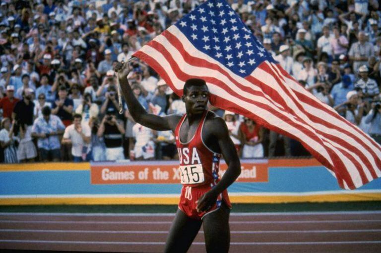 Carl Lewis em Los Angeles, 1984