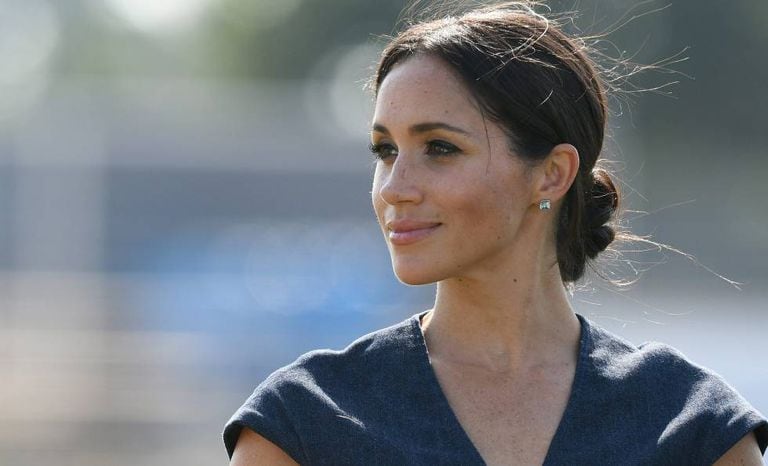 A duquesa de Sussex, Meghan Markle, em 2018.