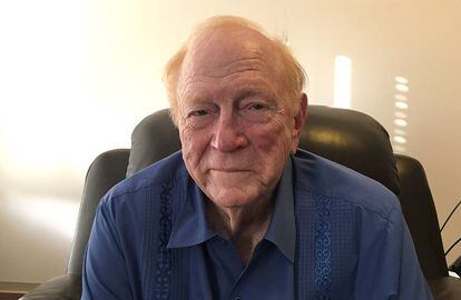 Paul McCaghren durante a entrevista no asilo de idosos onde vive, em Dallas.