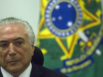 O presidente Temer no último dia 9, em Brasília.