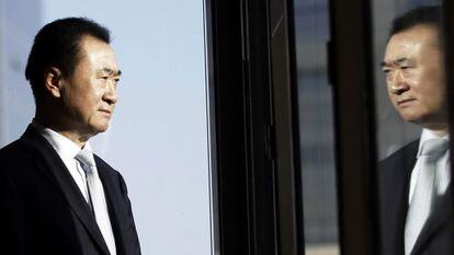 Wang Jianlin, presidente do Wanda Group, em Pequim.