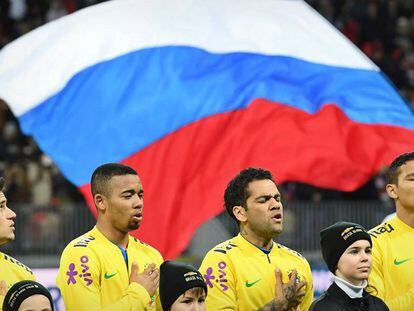 A seleção brasileira venceu a Rússia na última sexta-feira.