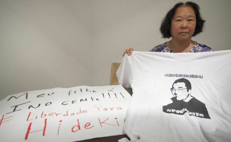 Helena Harano, mãe do ativista Fábio Hideki.
