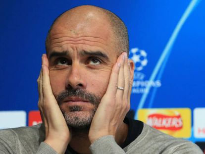 Guardiola precisa reverter 1 a 0 sofrido fora de casa.