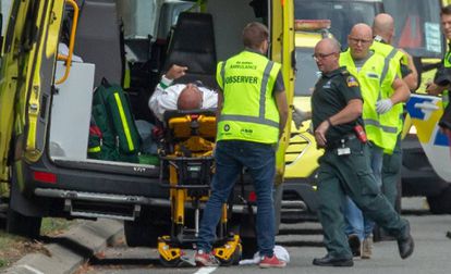 Um dos feridos no ataque a tiros em uma mesquita em Christchurch, na Nova Zelândia.