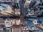 'Concrete Jungle': vista aérea de Dubai.