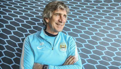 Manuel Pellegrini, em seu escritório.