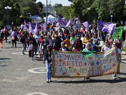 4ª Marcha Internacional Mundial das Mulheres em Santana do Livramento, em setembro.