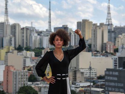 A ativista transgênero Erika Hilton, vereadora eleita pelo PSOL em São Paulo, em 23 de novembro. Partido triplicou número de vereadores na capital paulista.