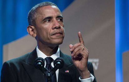 Barack Obama no sábado, em Washington.