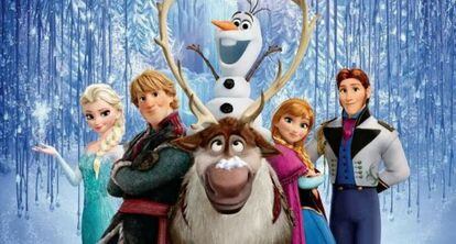 Frozen - Uma Aventura Congelante, favorito ao Oscar de melhor canção.