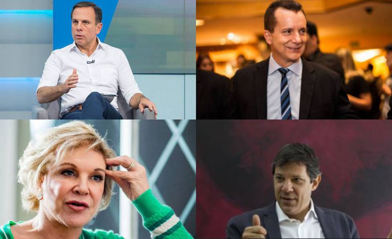 Os primeiros colocados em São Paulo.