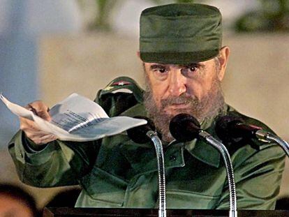 Fidel Castro, em um discurso em 1999.