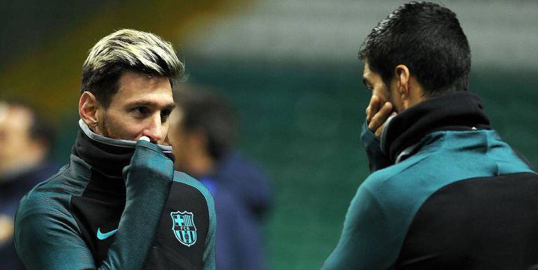 Messi e Suárez voltam ao Barça contra o Celtic.