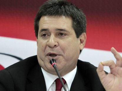 Horacio Cartes, ex-presidente do Paraguai, em 2013.