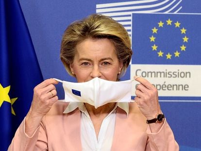 A presidenta da Comissão Europeia, Ursula Von der Leyen.
