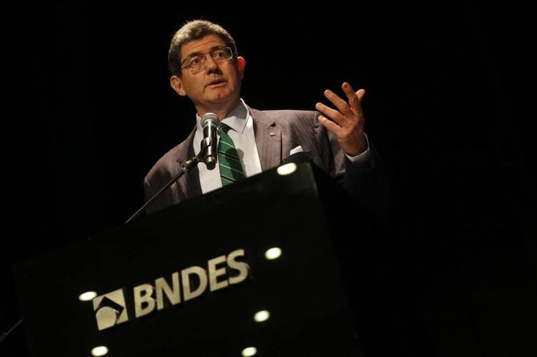Joaquim Levy, ao tomar posse no BNDES em janeiro deste ano.