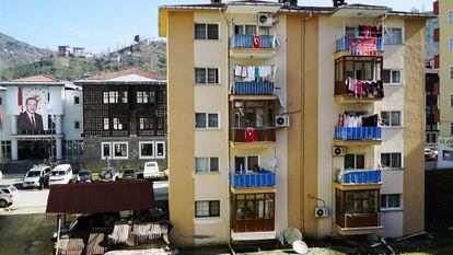 Em Güneysu, a cidade da mãe de Erdogan.