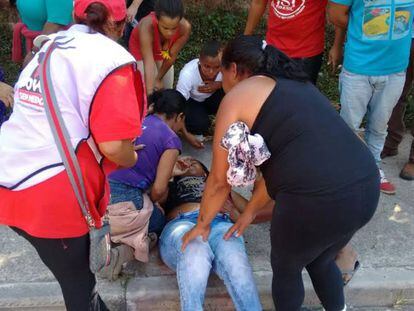 Edilma dos Santos foi ferida em Itapecerica. 