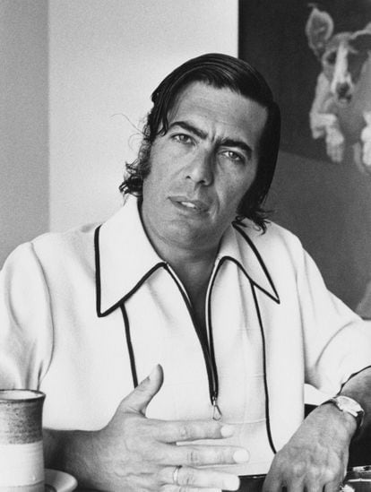 Vargas Llosa, em uma foto de 1975. 