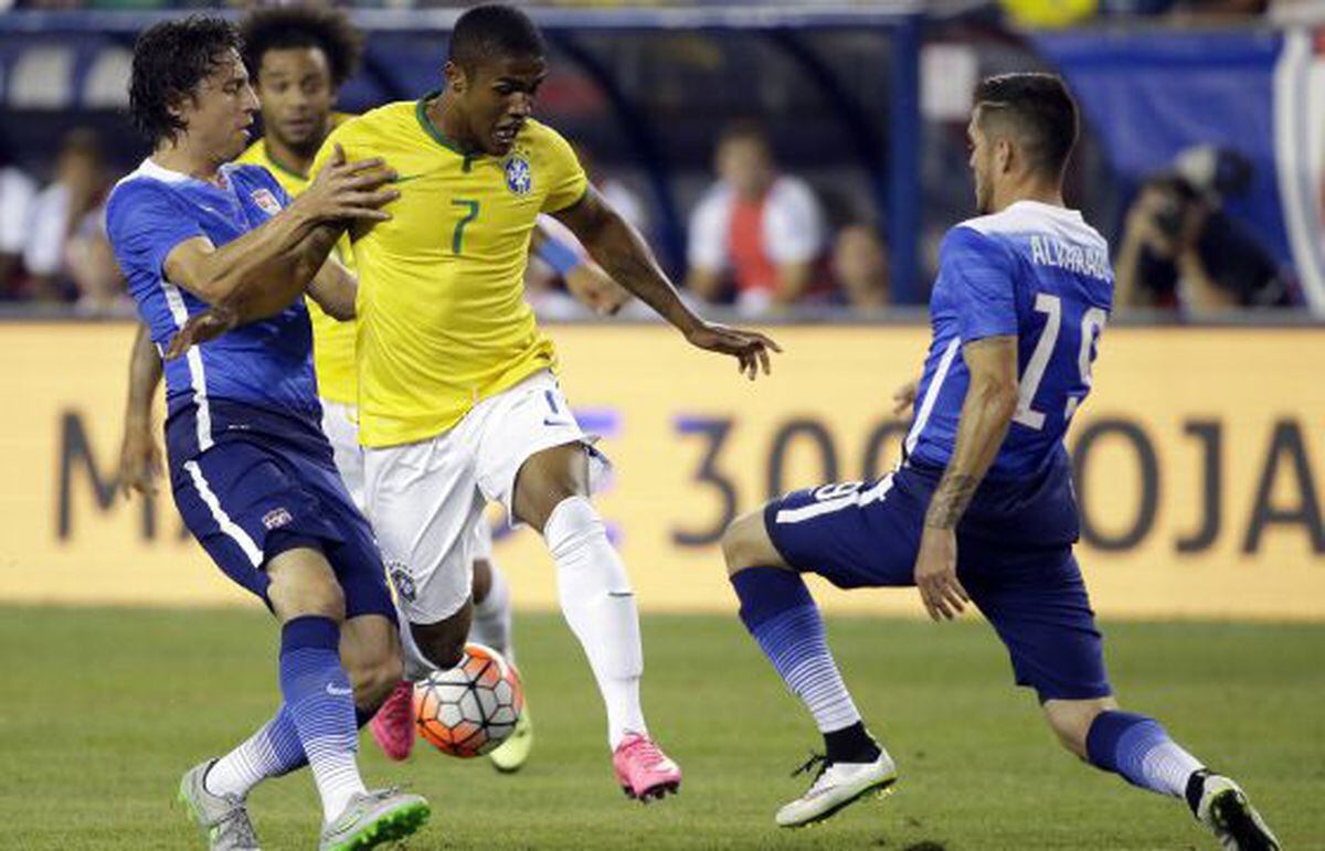 Com Neymar apenas no segundo tempo, Brasil goleia EUA por 4x1, Esportes